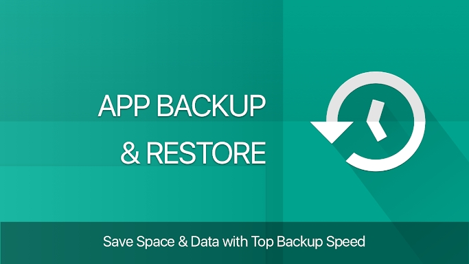 Backup and Restore - APP screenshots