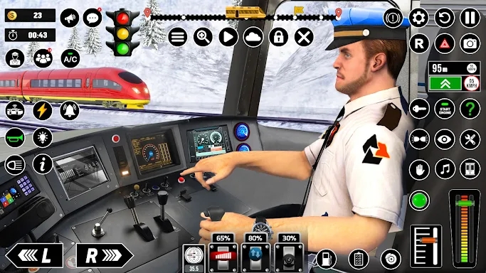 Railway Train Simulator Games screenshots