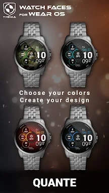 Quante Watch Face screenshots