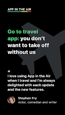 App in the Air - Trip Planner screenshots