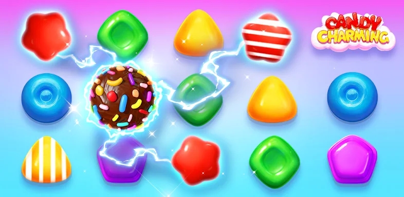 Candy Charming - Match 3 Games screenshots