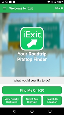 iExit Interstate Exit Guide screenshots