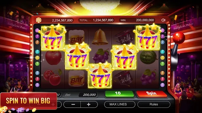 RallyAces Poker screenshots