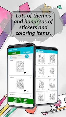 Create-N-Color Coloring Book screenshots