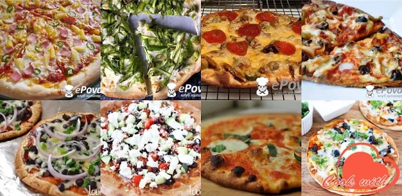 Pizza recipes screenshots