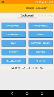 EZ-GUI Ground Station screenshots