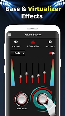 Sound Equalizer Bass Booster screenshots