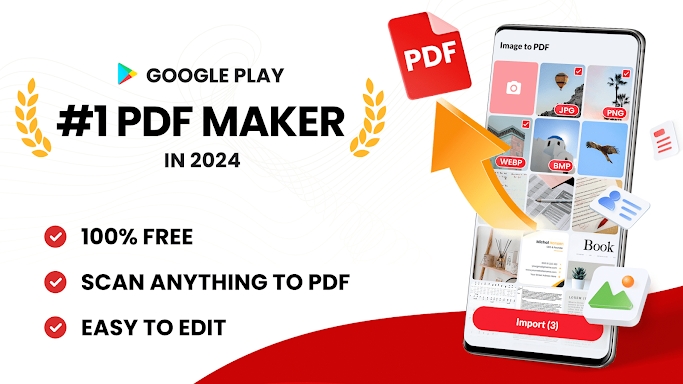 Image to PDF - PDF Maker screenshots