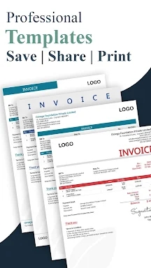 Uni Invoice Manager & Billing screenshots