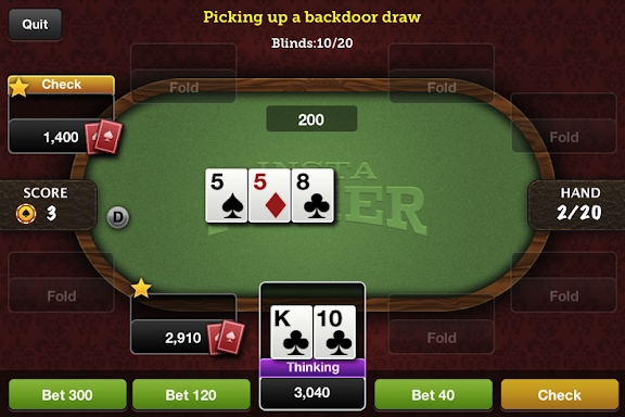 Insta Poker Coach Texas Holdem screenshots