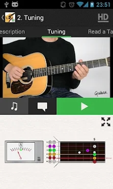 Guitar Lessons Beginners LITE screenshots
