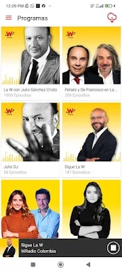 WRadio Colombia screenshots