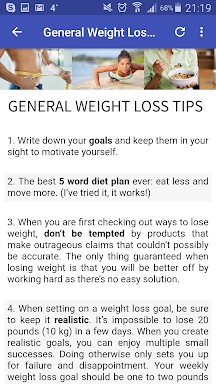 63 Simple Weight Loss Tips screenshots