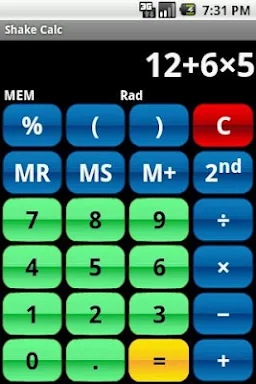 Shake Calc - Calculator screenshots
