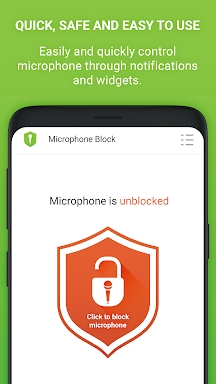 Microphone Block - Mic Guard screenshots