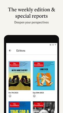 The Economist: World News screenshots