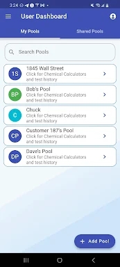 Pool Chemical Calculator screenshots