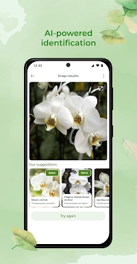 PlantSnap plant identification screenshots