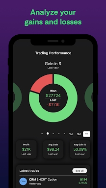 kinfo - Trading Journal screenshots