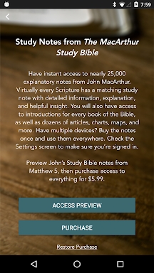 The Study Bible screenshots