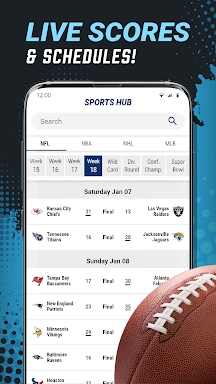 SportsHub: Wallpapers Launcher screenshots