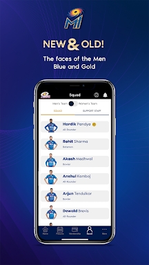 Mumbai Indians Official App screenshots