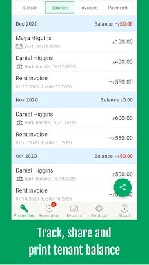 Landlordy: Rent Manager App screenshots
