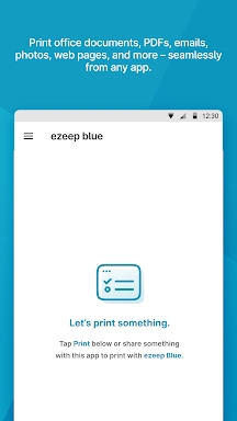 ezeep Blue Printer App screenshots