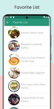Keto Diet : Low Carb Recipes screenshots