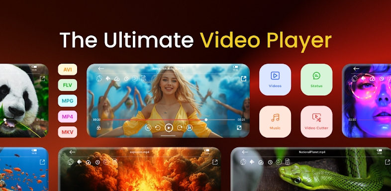 All Video Player Media Player screenshots