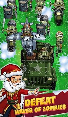 Zombie War Idle Defense Game screenshots