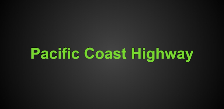 Pacific Coast Highway 1 Guide screenshots