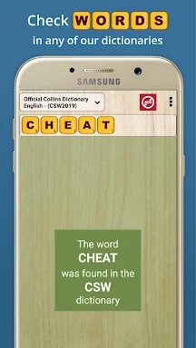 Scrabble & WWF Word Checker screenshots