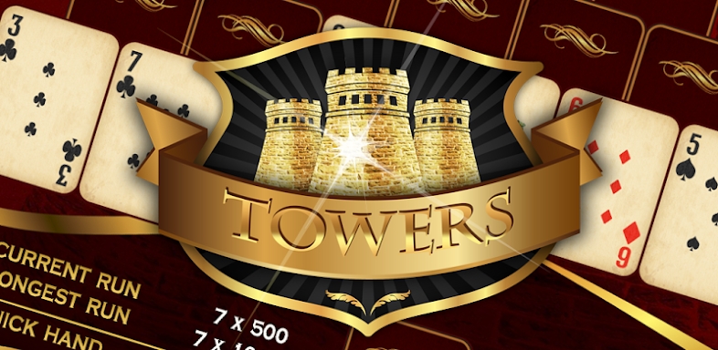 Towers TriPeaks Solitaire screenshots