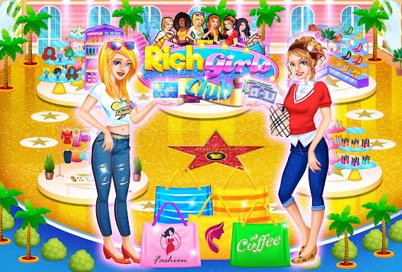 Rich Girls Shopping Games screenshots
