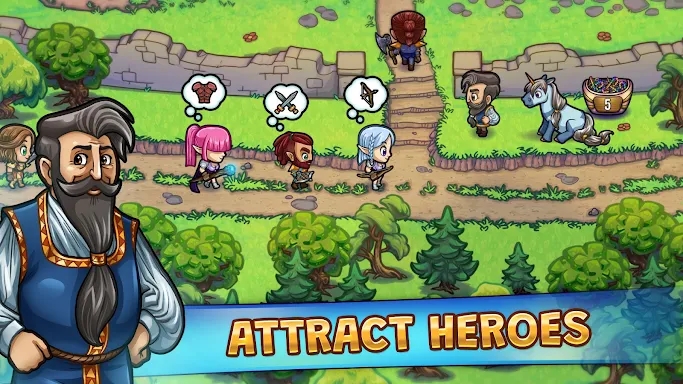 Hero Park: Shops & Dungeons screenshots