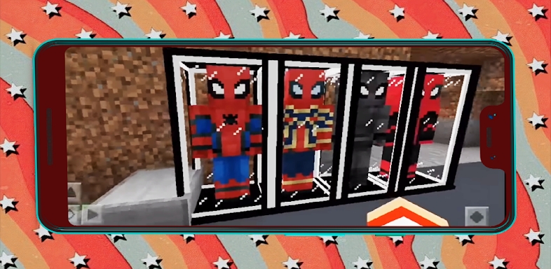 Spider-Man Game Minecraft Mod screenshots