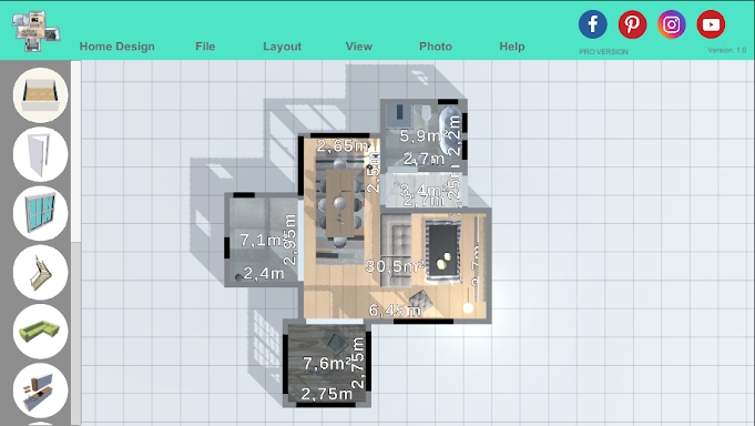 Home Design | Floor Plan screenshots