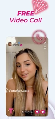 Cafe - Live video chat screenshots