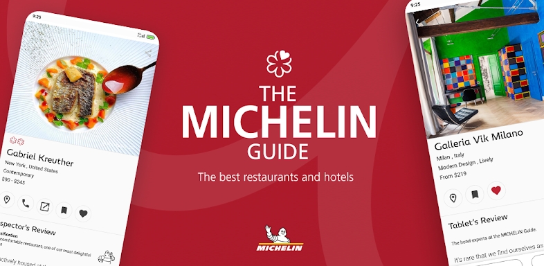 The MICHELIN Guide screenshots
