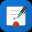 Notarize Documents Now with In icon