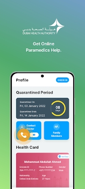 COVID19 - DXB Smart App screenshots