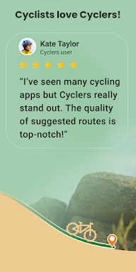 Cyclers: Bike Navigation & Map screenshots