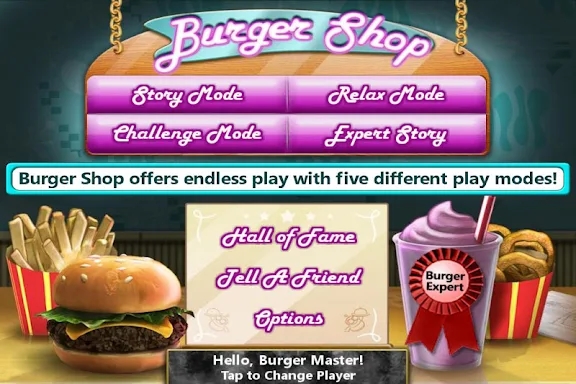 Burger Shop screenshots