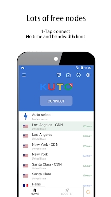 KUTO VPN - A fast, secure VPN screenshots