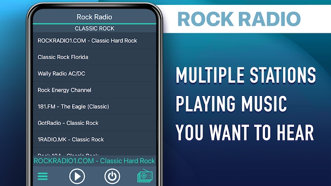 Rock Radio Favorites screenshots