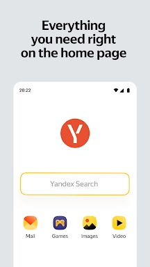 Yandex Start screenshots