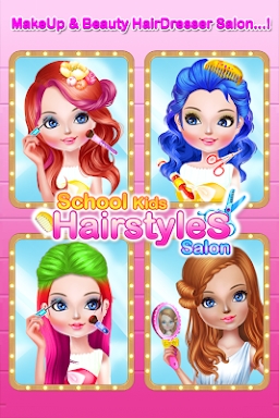 School kids Hair styles-Makeup screenshots
