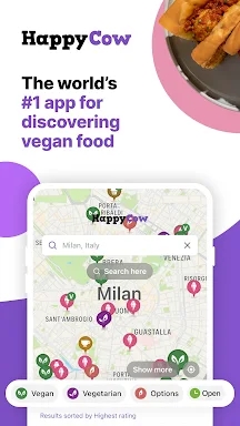 HappyCow - Find Vegan Food screenshots