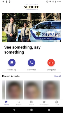 Tuscaloosa County Sheriff screenshots